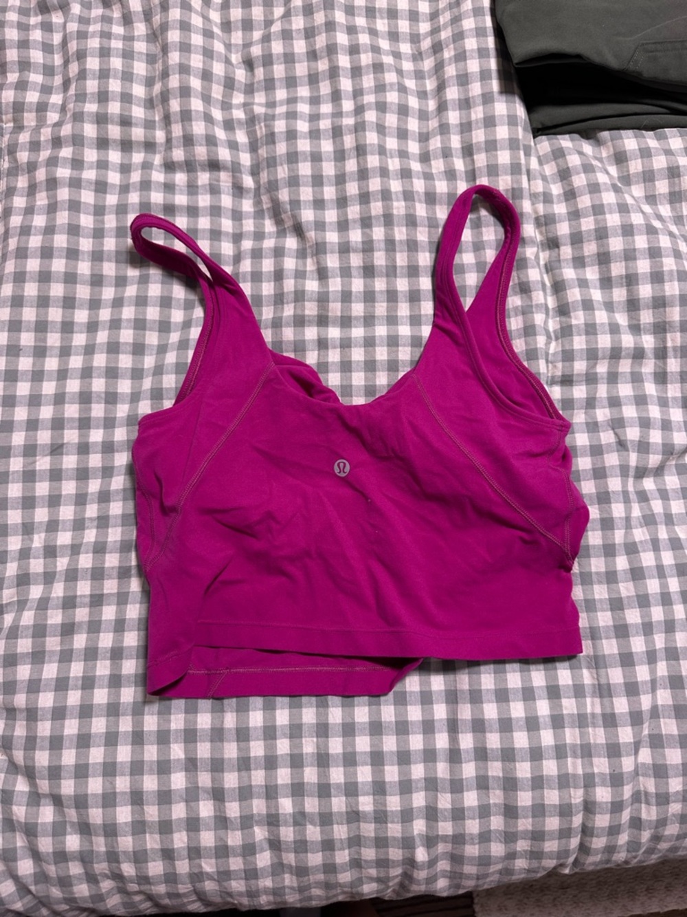 lululemon athletica Bright magenta align tank size 8